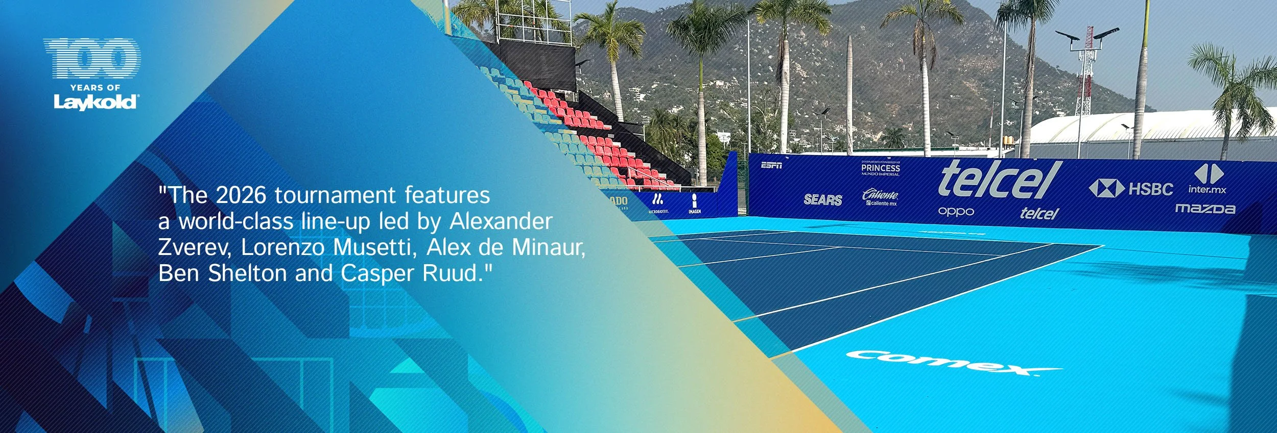 Official Court Surface of the ATP Mexican Open Acapulco 2026